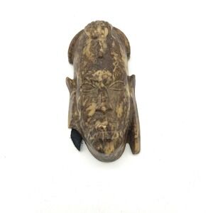 Vintage African Tribal Mask Wall‎ Hanging Decor Art Sculpture